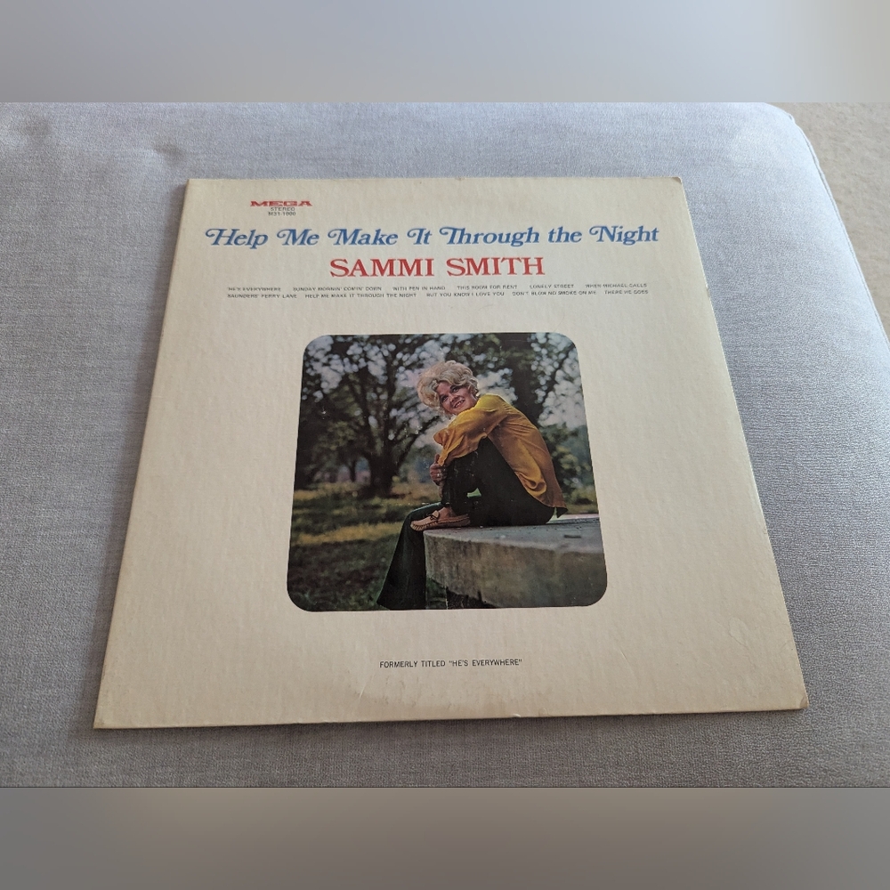 Sammi Smith Help Me Make It Through The Night LP Vinyl Record